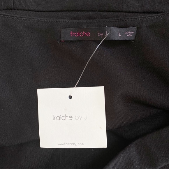 Fraiche By J One Shoulder Jersey Dress L - Picture 5 of 6